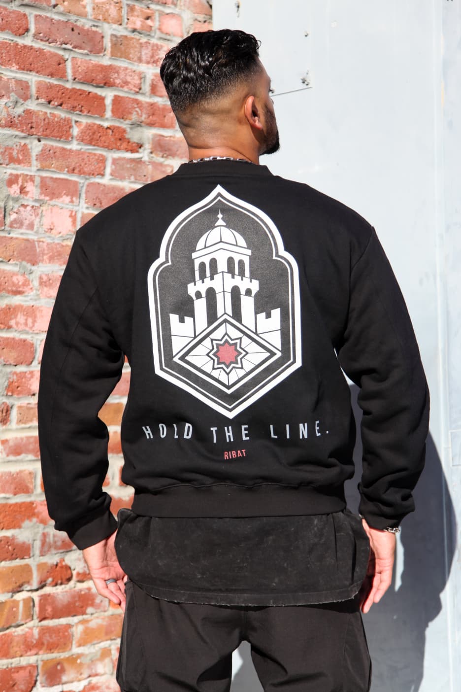 THE BOMBER — HOLD THE LINE (BLACK)